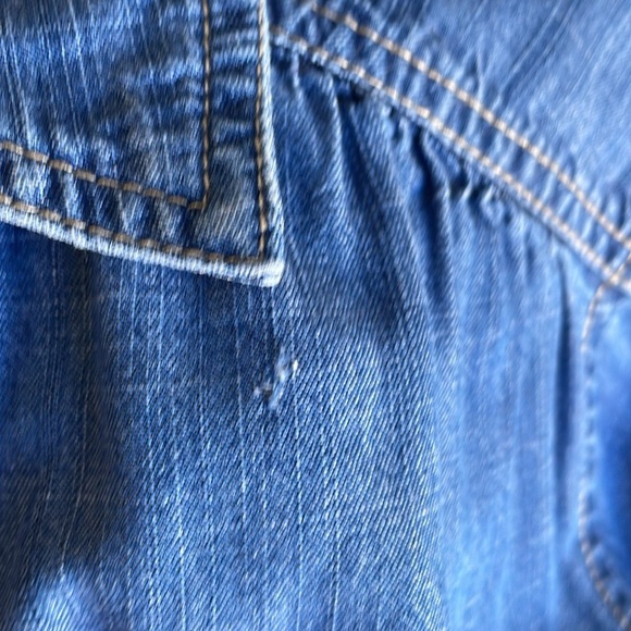 Pendleton Blue Denim Button Down Shirt - Picture 7 of 7